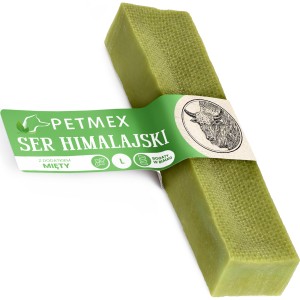 Przysmak, gryzak dla psa Ser Himalajski z dodatkiem Mięty Petmex roz. L