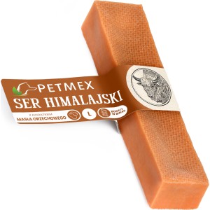 Przysmak, gryzak dla psa Ser Himalajski z Masłem Orzechowym Petmex roz. L