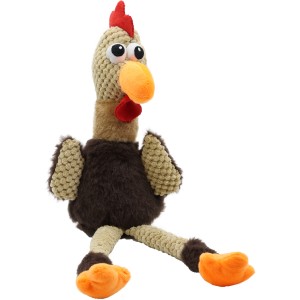 Zabawka pluszowa dla psa z piszczałką Kogut Squeakies UniQ Pets