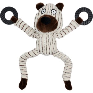 Zabawka, szarpak dla psa z piszczałką Niedźwiedź Squeakies UniQ Pets