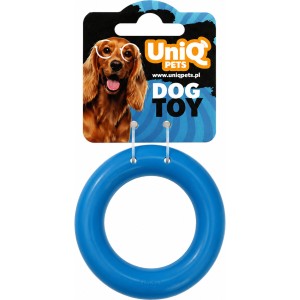 Zabawka, ringo dla psa SPORTY Niebieskie o zapachu Wanilii 9cm UniQ Pets