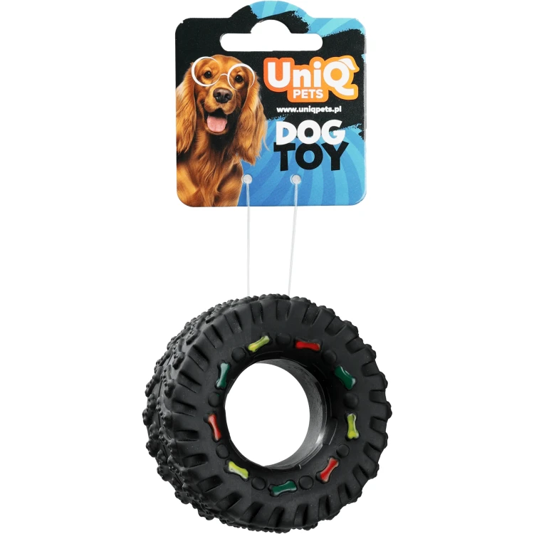 Opona zabawka dla psa z piszczałką SPORTY UniQ Pets