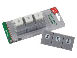 Dziurkacz do wycinania konfetti 3 szt. wzór I