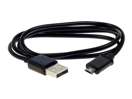 Przedłużacz adapter z Micro USB B do USB A Czarny