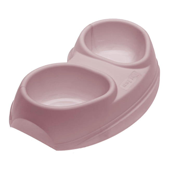 Miska Comfy dla psa, kota, 2x200ml Różowa