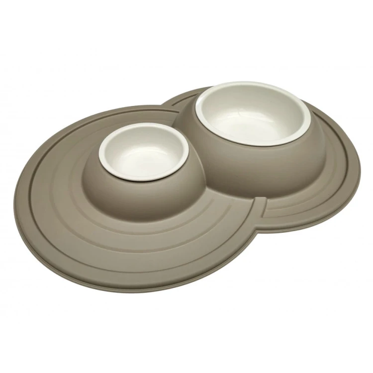 Miska Comfy dla psa, kota 600+230ml Latte