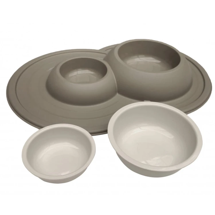 Miska Comfy dla psa, kota 600+230ml Latte