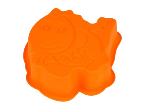 Forma silikonowa do pieczenia "Ryba" Pomarańczowa