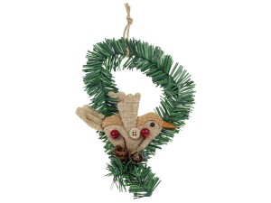 Dekoracja świąteczna zawieszka Ptaszek na świerku