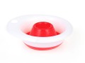 Kuchenny lejek silikonowy składany czerwony